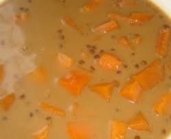 Bubur candil ubi ungu, hidangan manis dan legit bikin nagih. Resepi Pengat Ubi Keledek Putih