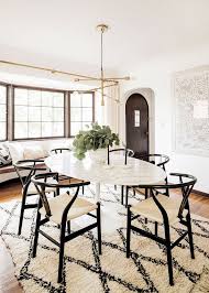 Transforming your dining room with the right decoration is a mirror wall. Inspiring Midcentury Modern Dining Room Design Ideas