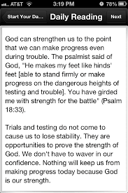 Day 3 Daily Devotion Really Needed This Today Nothing Will Keep Me From Making Progress Today Because God Daily Reading Daily Devotional Daily Objectives