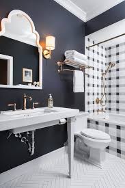 Black and white are two colors that are. Herringbone Tiles Bathroom Flooring Ideas Apartment Therapy