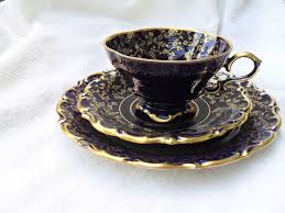 Vintage kaiser w germany white porcelain vase # signed m frey 63/4 $7.99. Lindner Bavaria Germany Eicht Cobalt Blue And Gilt Teacup Saucer And Plate Trio Tea Cup Saucer Tea Party Tea