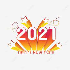 Happy New Year 2021 With Stars Happy New Year New 2021 Year Blonde Colors Png And Vector With Transparent Background For Free Download Happy New Year Text Happy New Year Gif