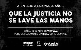Héctor gambini hace tres años que la investigación por el encubrimiento de los autores del atentado a la amia (1994, 85 muertos) fue elevado a juicio oral. Amia En Directo I Acto Central 26Âº Aniversario Del Atentado A La Amia Facebook