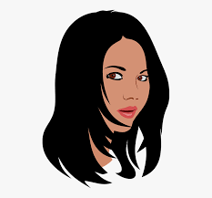 $19.98 free shipping on your first order. Woman Black Hair Long Mouth Open Brown Eyes Cartoon Girl Black Hair Hd Png Download Kindpng