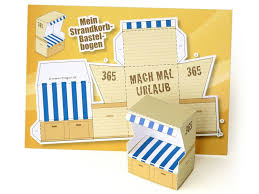 1330352526 988 Bastelbogen Basteln Strandkorb