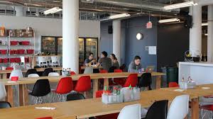 13 Hot Startups With Inspired Office Design Startup Office Office Design Office Kitchenette