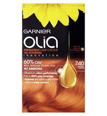 Garnier Olia Permanent Hair Colour 7 40 Intense Copper Olia Hair Color Garnier Olia Cool Hair Color
