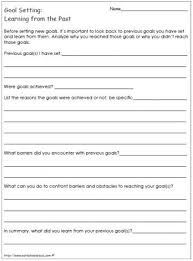 Growing healthy family goals worksheet. Goal Setting Learning From The Past Counseling Worksheets Therapy Worksheets Therapy Counseling
