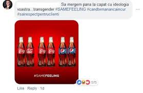 Compania coca cola și băuturile sale sunt celebre datorită geniului de marketing al firmei americane. ReacÈ›iile Romanilor La Postarea Coca Cola IÈ›i AratÄƒ CÄƒ Unii IÈ™i Fac DuÈ™mani Din Orice