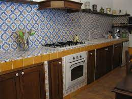 La Fauci Cotto Siciliano Classica Cucina In Muratura Tipica Siciliana Maiolicapercucina Cucinainmuratura Rives Cucina In Muratura Idee Per La Cucina Cucine