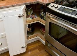 Folding Doors With Pull Out Draws Kitchen Corner Unit Kitchen Corner Units Kitchen Unit Doors Corner Cupboard