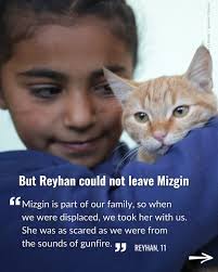 Reyhan is 11 years old and, like so many children affected by conflict, her  life was turned upside down when she and her family had to flee their home.  Despite the chaos,