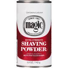 Formulated especially for black men to help stop razor bumps and provide a clean shave. Softsheen Carson Magic Extra Strength Shaving Powder Razorless Shaving For Textured Beards 5 Oz Walmart Com Walmart Com