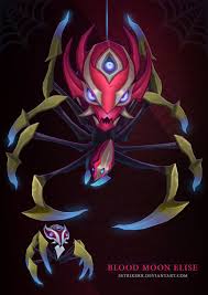 Cody Bunt Blood Moon Elise Spider Blood moon jhin 1350 rp. cody bunt