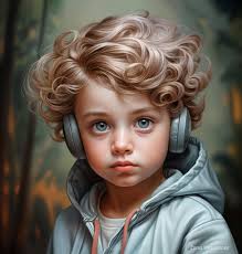 Hey there... Do you think my blue eyes are as captivating as the ocean?