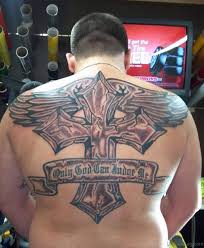 Apart from the tattoo being large enough, you can also consider incorporating elements that enhance the outlook of the design. 60 Fabulous Cross Tattoos For Back