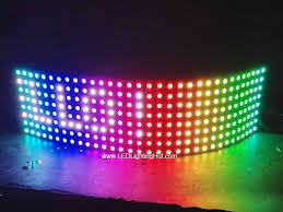 8x32 Neopixel Ws2812b Digital Intelligent Flexible Led Matrix Panel Dc5v Input Led Matrix Led Matrix