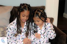 Tuko.co.ke news ☛ box braids might have been popularised in the 90's, but they have been in existence for a long time. Jumbo Box Braids A Easy Protective Hairstyle For Mixed Kids