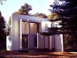 I was tasked with drafting the plans by hand, making a 1/16 model of the house, and diagramming the house. House Vi 1975 Eisenman Architects