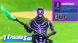 Og ghoul trooper + og skull trooper + black knight + 131 skins. Lila Skull Trooper Freigeschaltet Fortnite Battle Royale Youtube