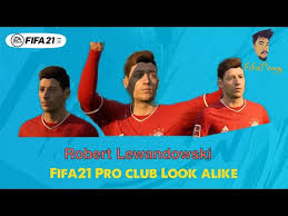 In fifa 21 there are four types of faces: Fifa 21 Faces Virtual Pro Club Look Alike Robert Lewandowski Bayern Munich Poland Youtube