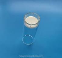 Laboy Glass Extraction Thimble With Fritted Disc For Small Size Soxhlet  Extractor Body 25 * 85 Mm In O.D.X Height Coarse Prorosity