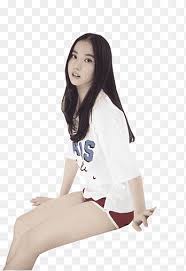 Eunha Gfriend Glass Bead Season Of Glass Flower Bud White Black Hair Png Pngegg