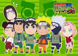 Naruto Sd Rock Lee No Seishun Full Power Ninden Manga Pin On Naruto