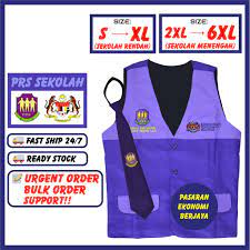 Kami berdiri megah, dengan tekad dan. Vest Prs Rendah Menengah Ready Stock Tali Leher Prs Pembimbing Rakan Sebaya Vest Prs Sekolah Shopee Malaysia