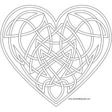 2.24 mb, 2557 x 2560. Don T Eat The Paste Heart Coloring Pages Celtic Coloring Mandala Coloring Pages