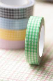 Gingham Cotton Adhesive Tape