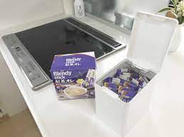 2 スティックコーヒー収納 システムキッチン 収納 引き出し キッチン用収納ラベル インテリア 収納