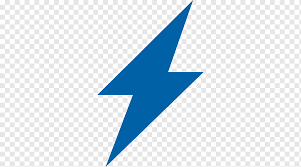 Un rayo de luz brilla tras las nubes mientras el esfuerzo 字母 设计. Computer Icons Thunder Electricity Lightning Traffic Control Blue Angle Triangle Png Pngwing