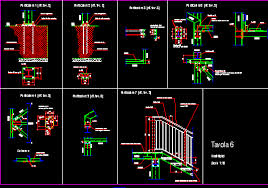 Blocchi cad di mobili e arredamento per interni: Security Stair Details Steel Structure Dwg Detail For Autocad Designs Cad