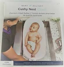 To help your newborn baby sleep : Baby Delight Cushy Nest Cloud Infant Bather Replacement Cover 17 60 Picclick