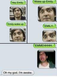 How would i wake up without waking her up? Most Romantic Way To Wake Up Your Girlfriend Via Text Imgur