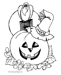 The simple shape and bright orange color make them an excellent subject for kids to color. Halloween Coloring Pages Pumpkin And Bird