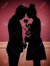 Escena Romántica De Dos Amantes Adultos Fotos, retratos, imágenes y  fotografía de archivo libres de derecho. Image 28623860