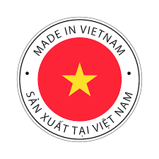 Red is the background and yellow fills a pentagonal star in the middle. Made In Vietnam Flag Icon 603024 Vector Art At Vecteezy