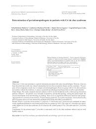 Studies Of The Cranial Base In 23 Patients With Cri Du Chat