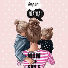 Super Mama Iz Serii Illyustracij Mom S Sozdannoj Dlya Makefotocase U Nih Zhe Vy Mozhete Zakazat Imagenes Madre E Hija Diseno Madre E Hija Dibujo Madre E Hija