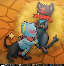 Rule34 - If it exists, there is porn of it  rymherdier, litten, original  character, shinx  1917277