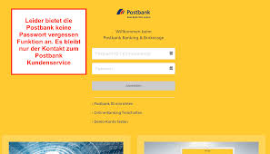 Postbank Login Direkt Zum Online Login Der Postbank