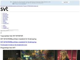 Watch live, find information here for this television station online. Svt Play Tabla Sondag