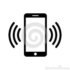 Black And White Sign Black Handset Icon On White Background Vector Illustration In Eps Format Vector Illustration Illustration Phone Icon