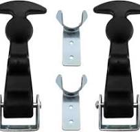 Amazon.com: Caixyoco Rubber Hood Latch Catch 2 Pack Elastic ...