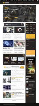 Cryptocurrency news today play an important role in the awareness and expansion of of the crypto industry, so don't miss out on all the buzz and stay in the known on all the latest cryptocurrency news. Cryptocurrency Website Design Block Chain Wordpress Theme Template Crypto Bitcoin Inspiration News Money Blog Finan Bitcoin News Web Design Web Design Tips
