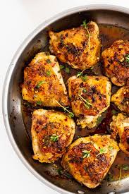 Easy Hot Honey Chicken Thighs Simply Delicious Recipe Easy Chicken Recipes Easy Potato Recipes Simple Green Bean Casserole Recipe