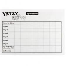Capo mark forster e‹ g d c. Yatzy Block Extra Classic Xl Sehhelfer De