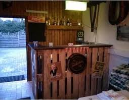 Bar Fur Partyraum Aus Paletten Holz Partyraum Bar Palette Tresen Partyraum Theke Selber Bauen Bar Selber Bauen